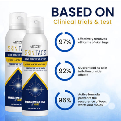 AEXZR® Cryotherapy Spray: Rapid removal of warts and calluses - visible results in 7 days ✨