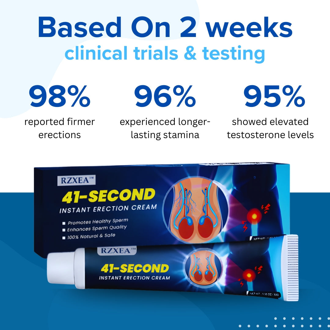 Only 10 discount spots left!RZXEA™ 41-Second Instant Erection Cream -⏱️ Reclaim Your Peak Confidence & Control ⚡