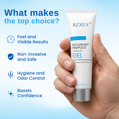 Only 10 discount spots left!RZXEA™ Redundant Prepuce Corrector Gel - ✨Advanced Hygiene & Aesthetic Care for Men 🛡️